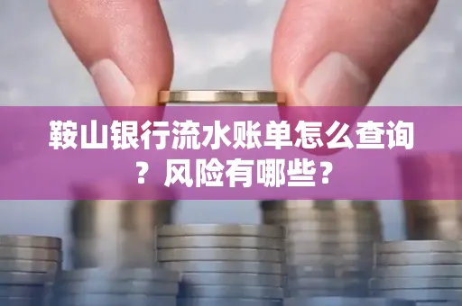 鞍山银行流水账单怎么查询？风险有哪些？